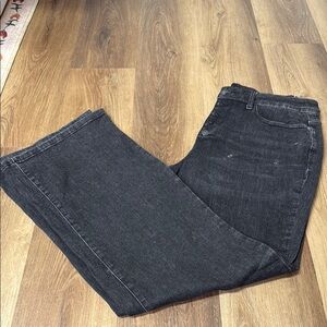 Judy Blue Charcoal Wide Leg Jeans